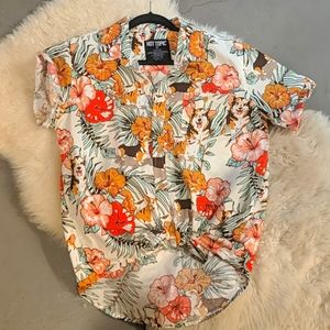 Corgi Hawaiian Shirt